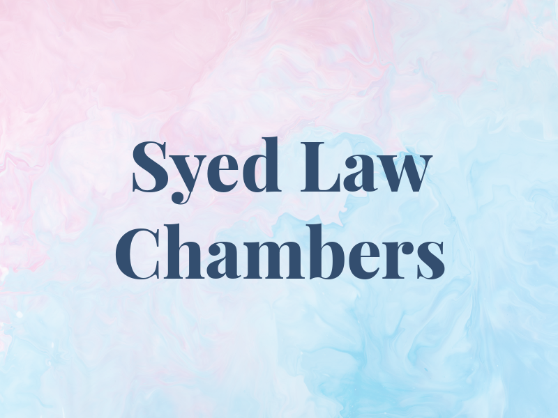 Syed Law Chambers