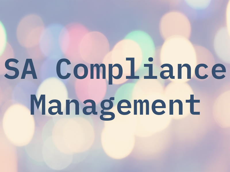 SA Compliance Management