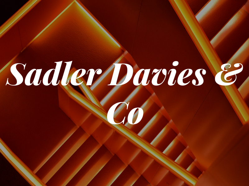 Sadler Davies & Co