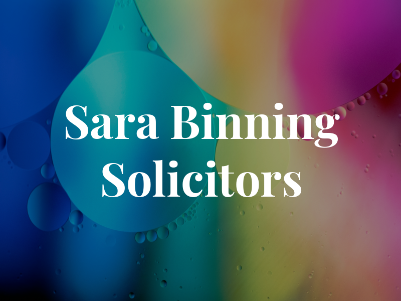 Sara Binning Solicitors
