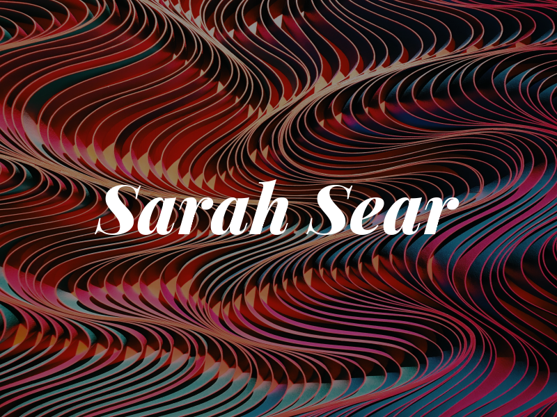 Sarah Sear
