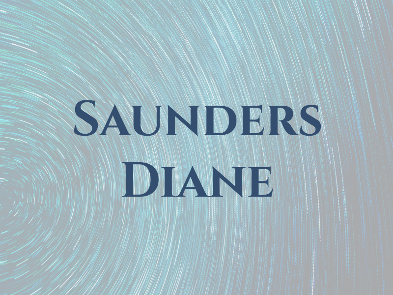 Saunders Diane