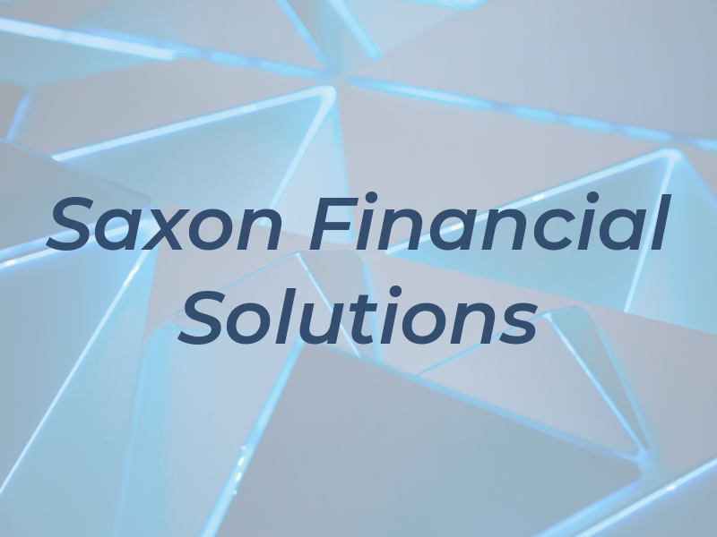 Saxon Financial Solutions
