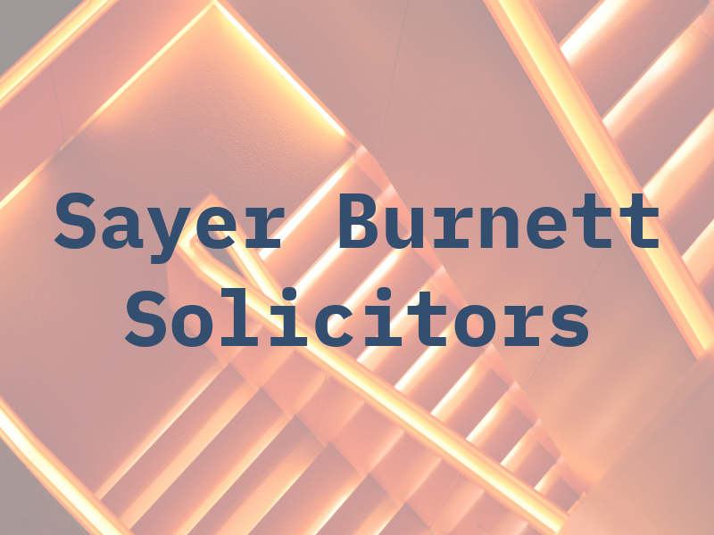 Sayer Burnett Solicitors
