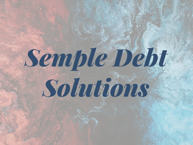 Semple Debt Solutions