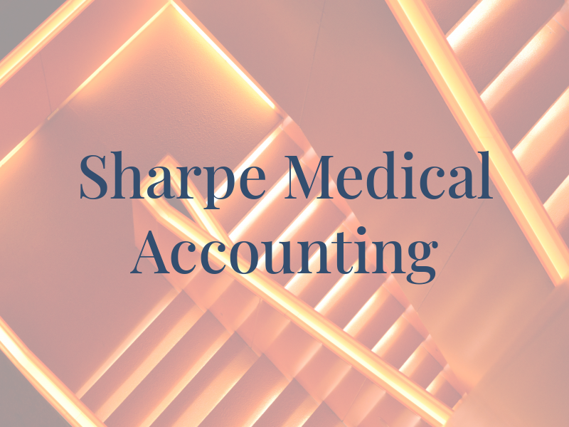 Sharpe Medical Accounting