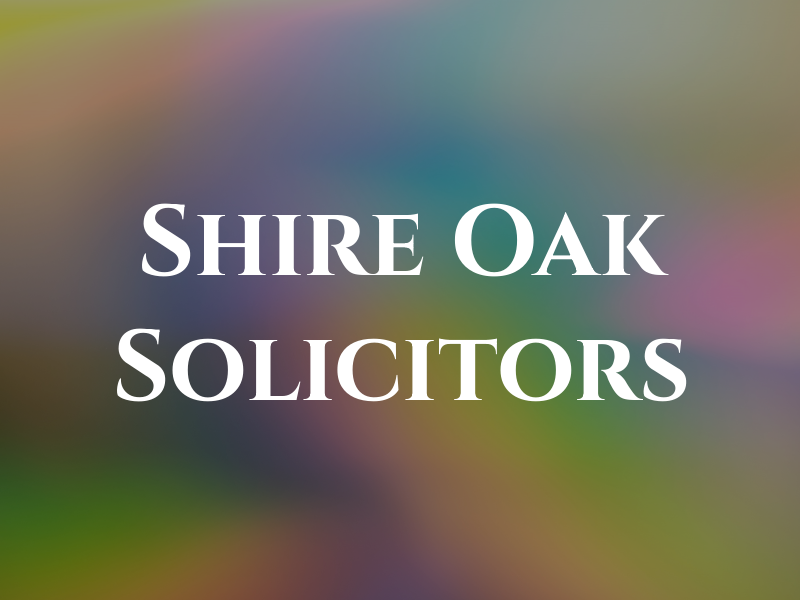 Shire Oak Solicitors