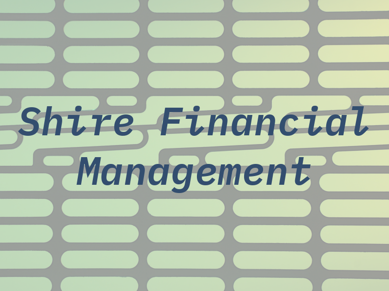 Shire Financial Management
