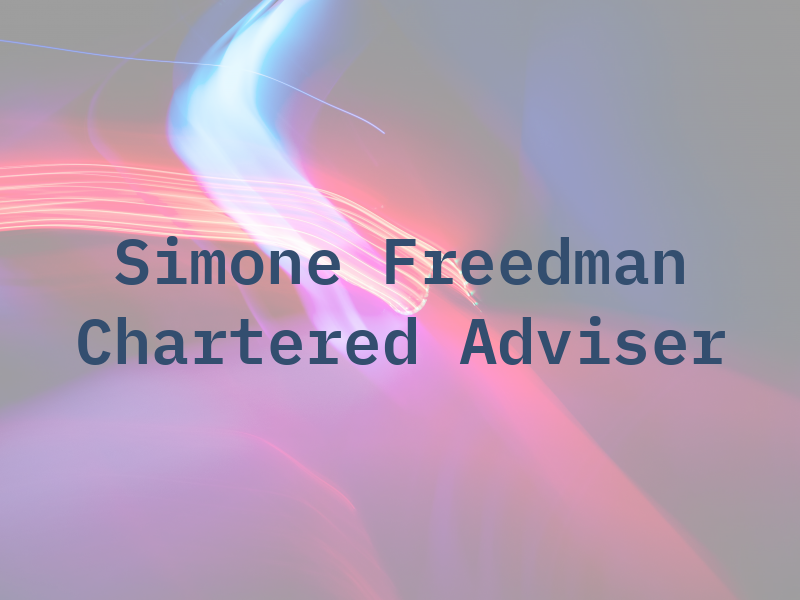 Simone Freedman Chartered Tax Adviser