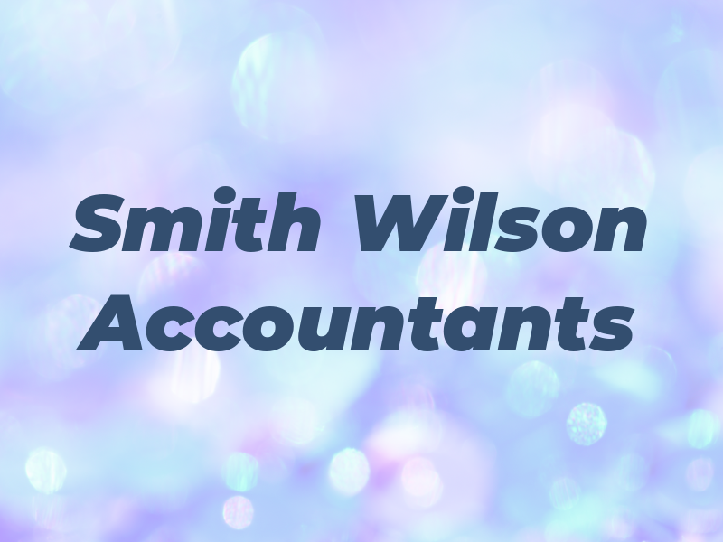 Smith Wilson Accountants