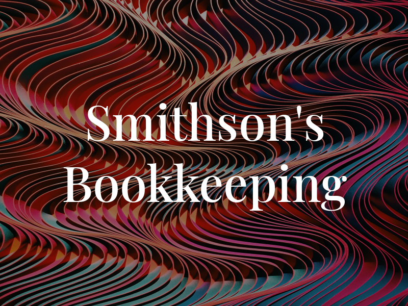 Smithson's Bookkeeping