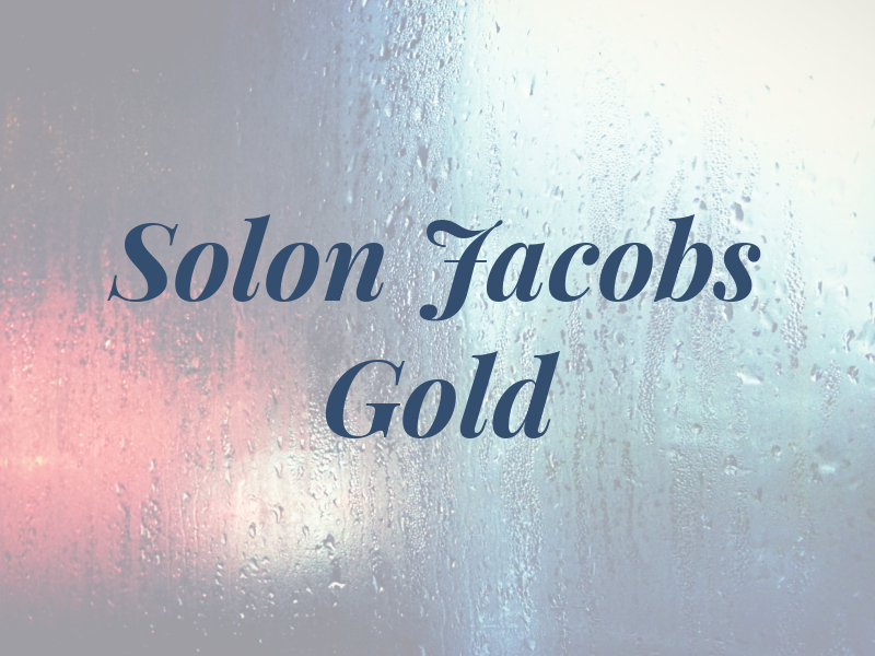 Solon Jacobs & Gold