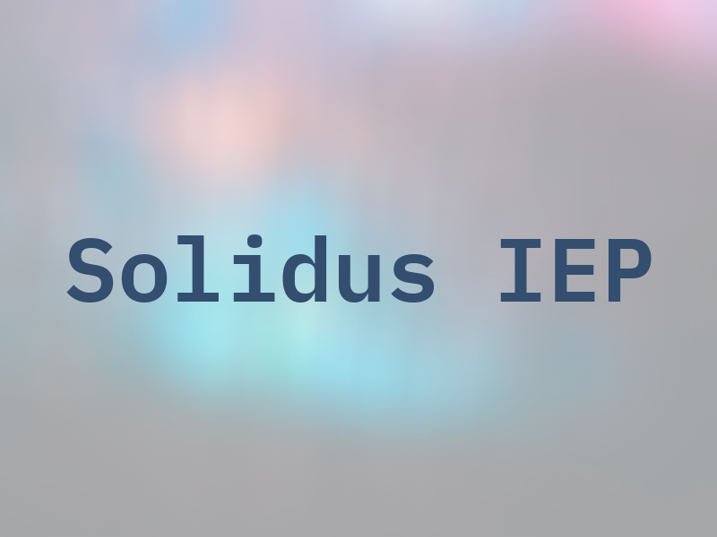 Solidus IEP