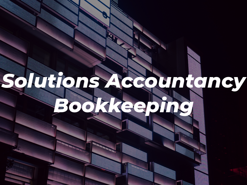 Solutions Accountancy and Bookkeeping