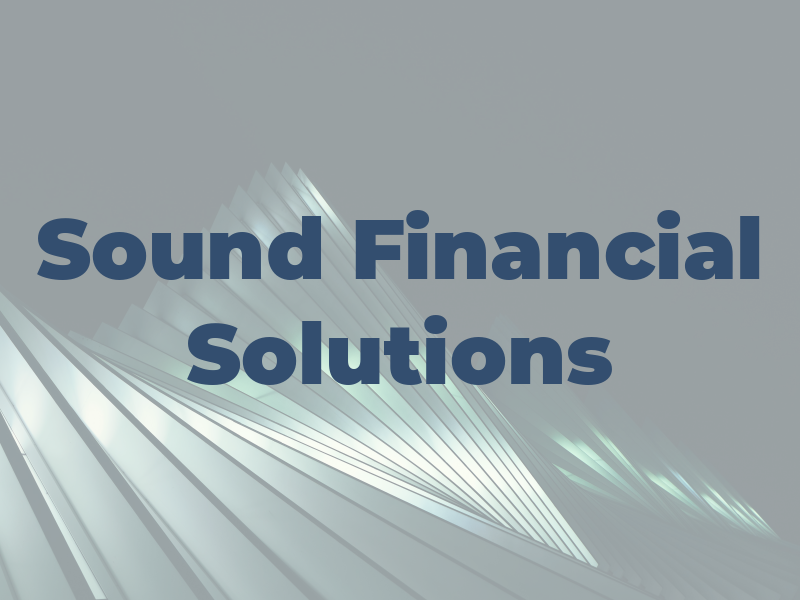 Sound Financial Solutions