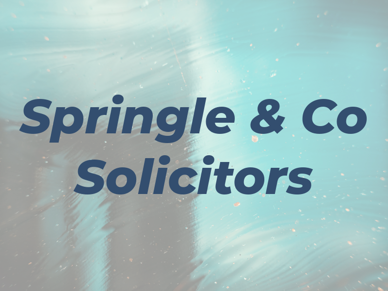 Springle & Co Solicitors