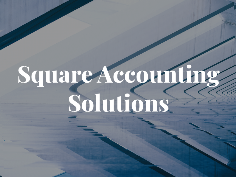 Square One Accounting Solutions
