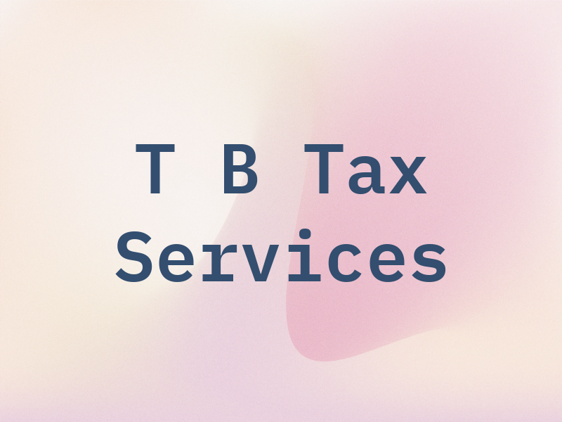 T B Tax Services