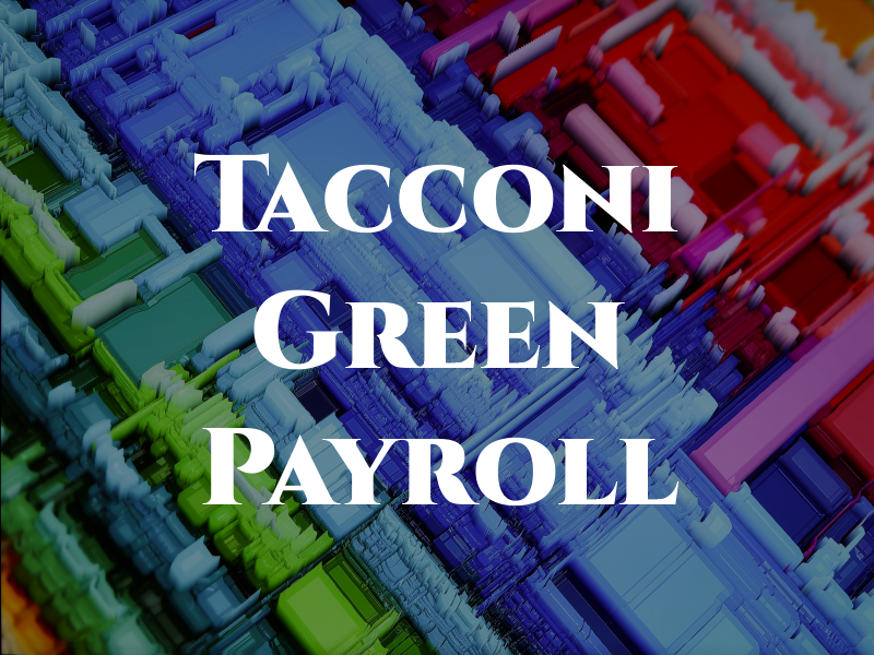 Tacconi Green Payroll