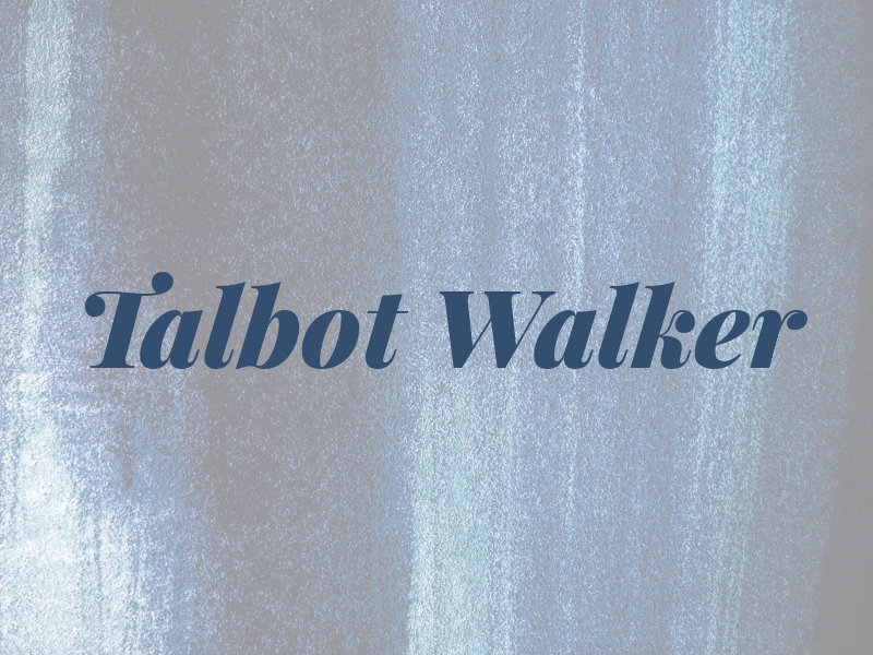 Talbot Walker