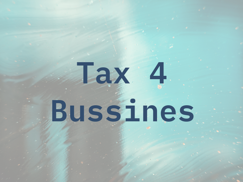 Tax 4 Bussines