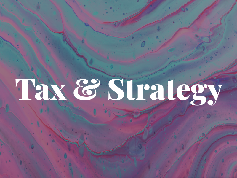 Tax & Strategy