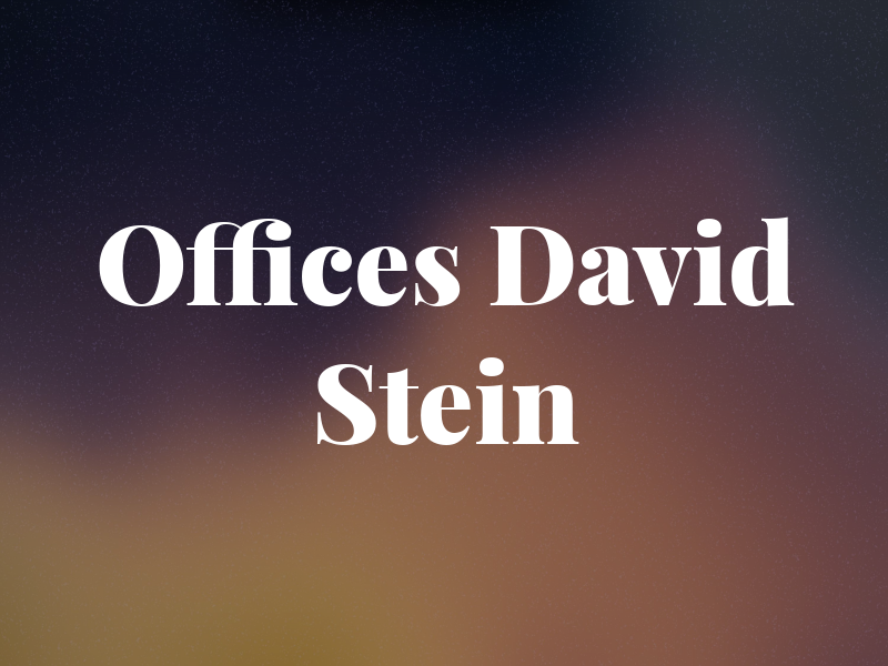 The Law Offices of David Stein