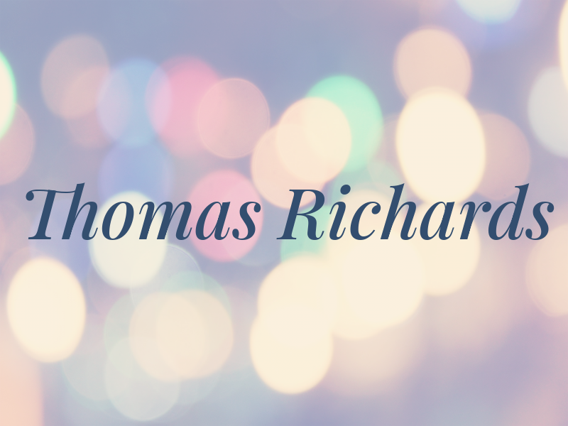 Thomas Richards