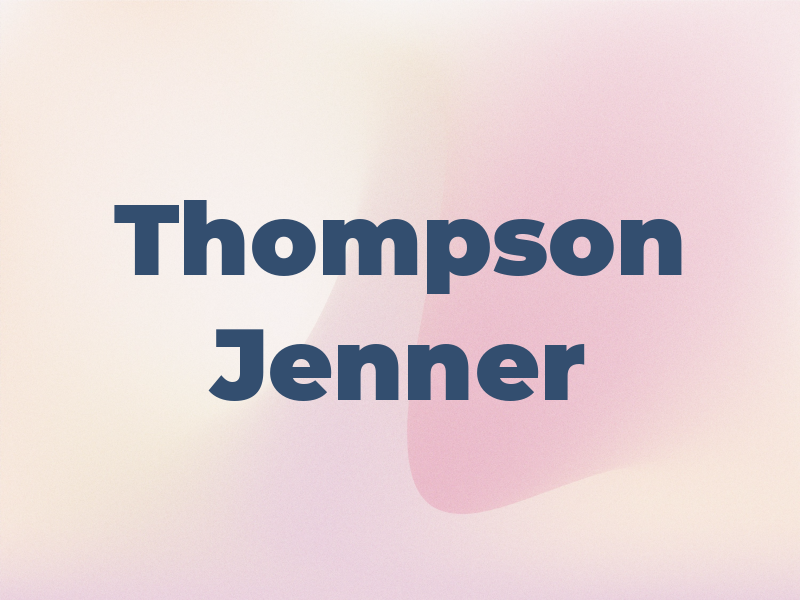 Thompson Jenner