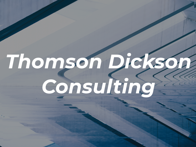Thomson Dickson Consulting