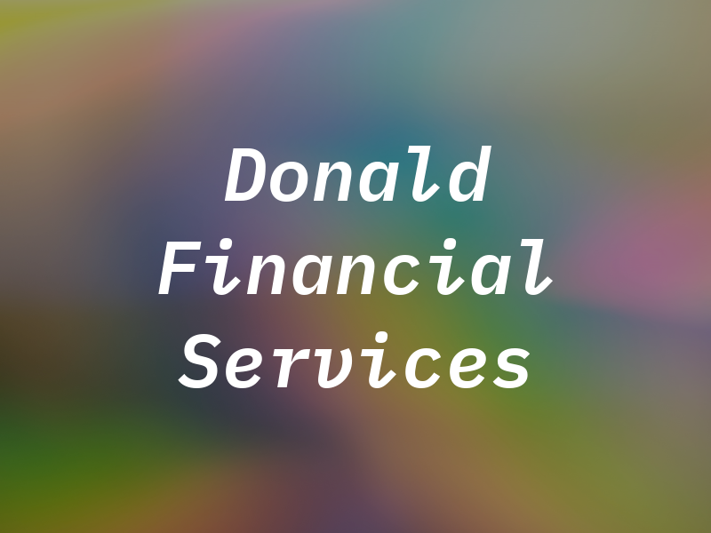 Tom Donald Financial Services