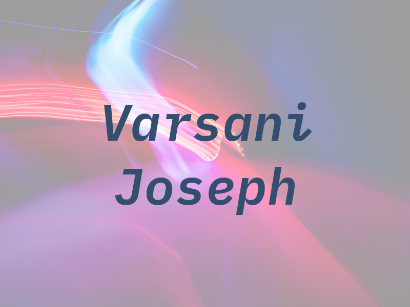 Varsani Joseph