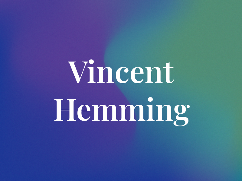 Vincent Hemming