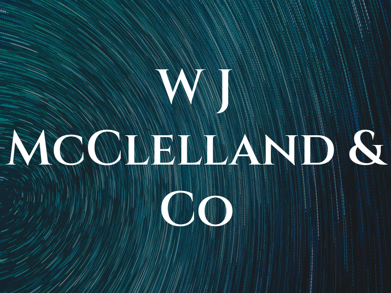 W J McClelland & Co