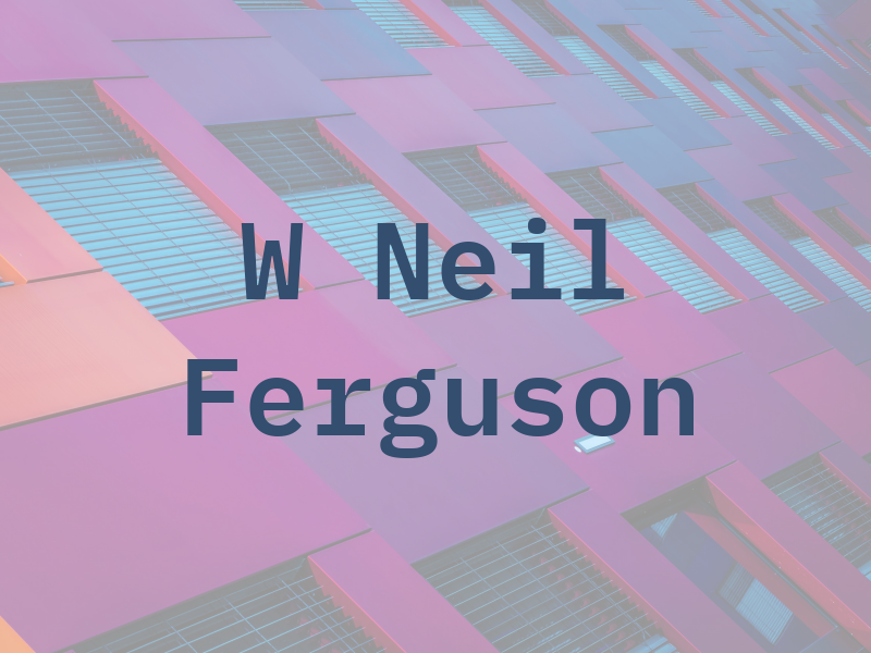 W Neil Ferguson