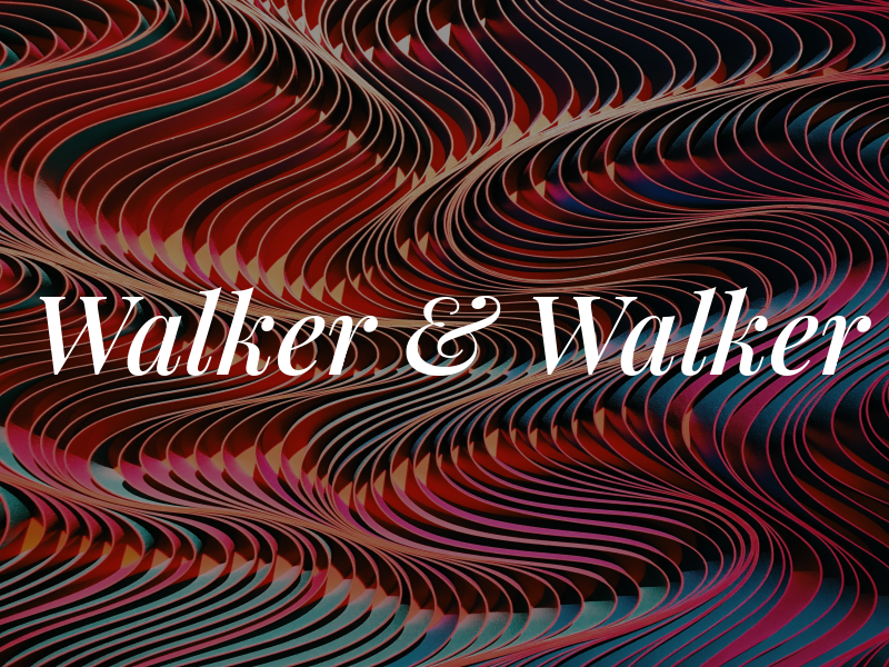 Walker & Walker