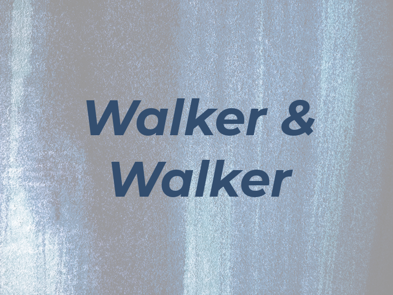 Walker & Walker