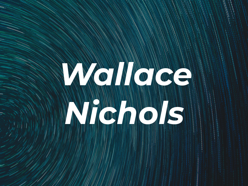 Wallace Nichols