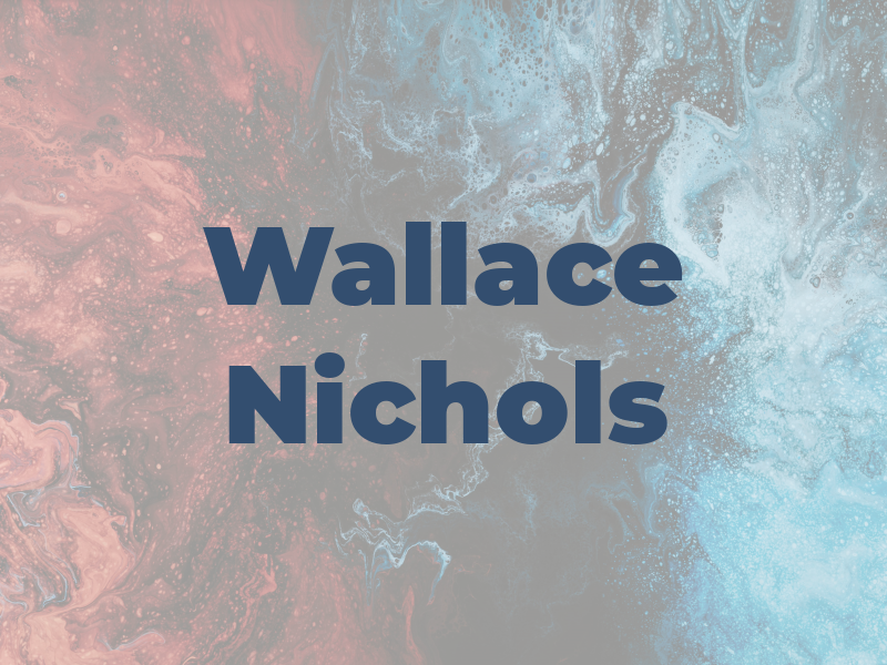 Wallace Nichols