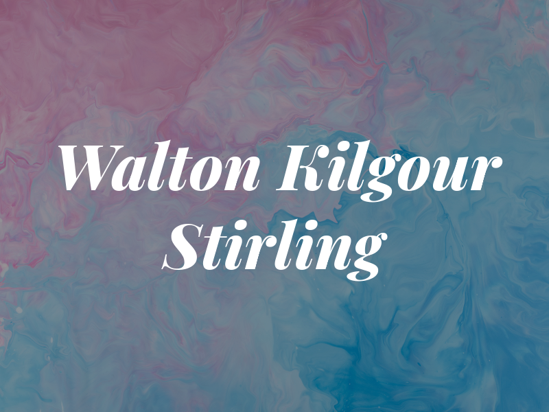 Walton Kilgour Stirling