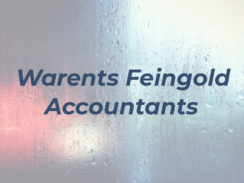 Warents Feingold & Co - Accountants