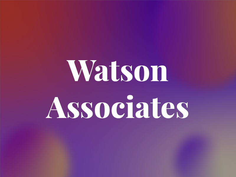 Watson Associates