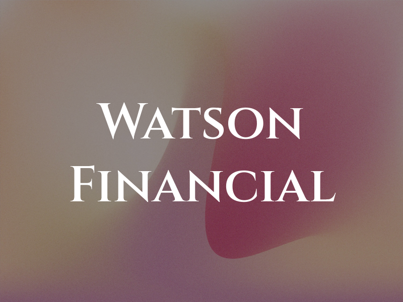 Watson Financial