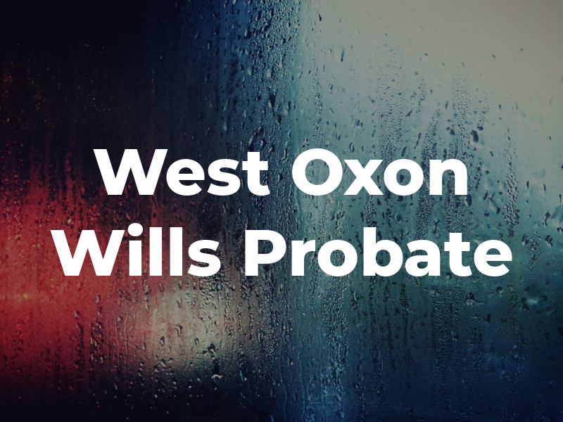 West Oxon Wills & Probate