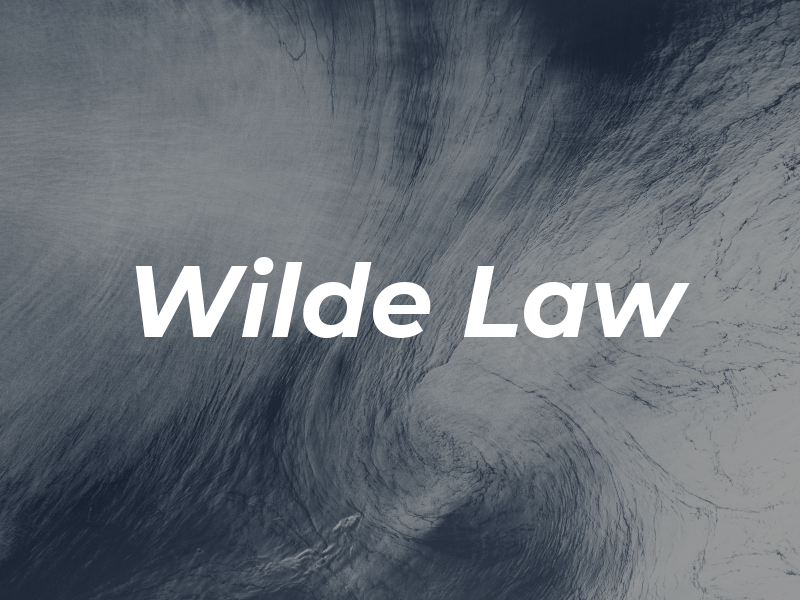 Wilde Law