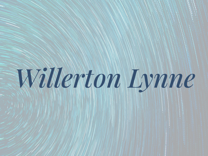 Willerton Lynne