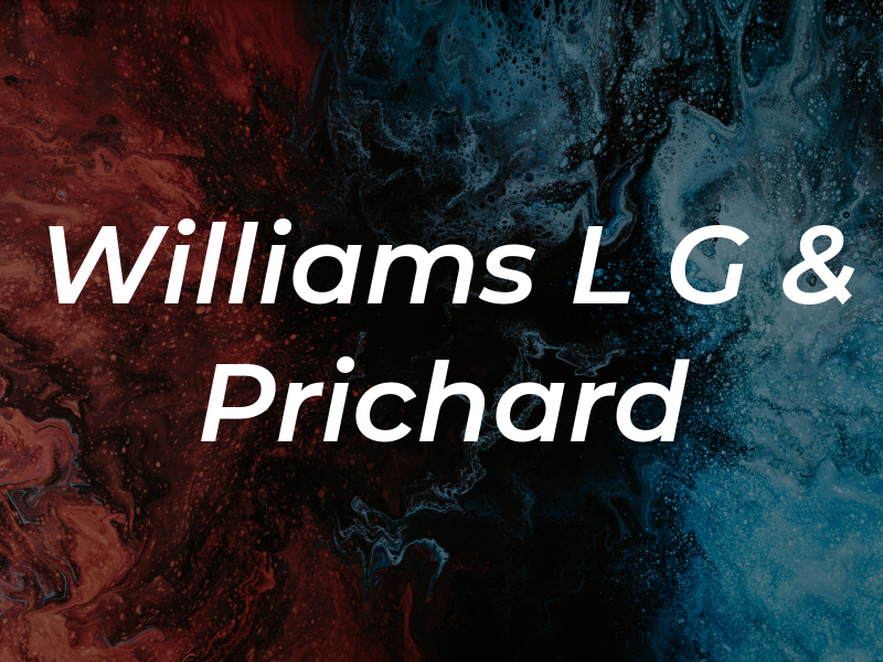 Williams L G & Prichard