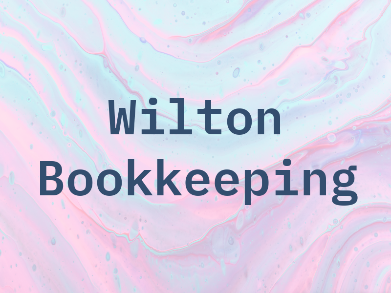 Wilton Bookkeeping