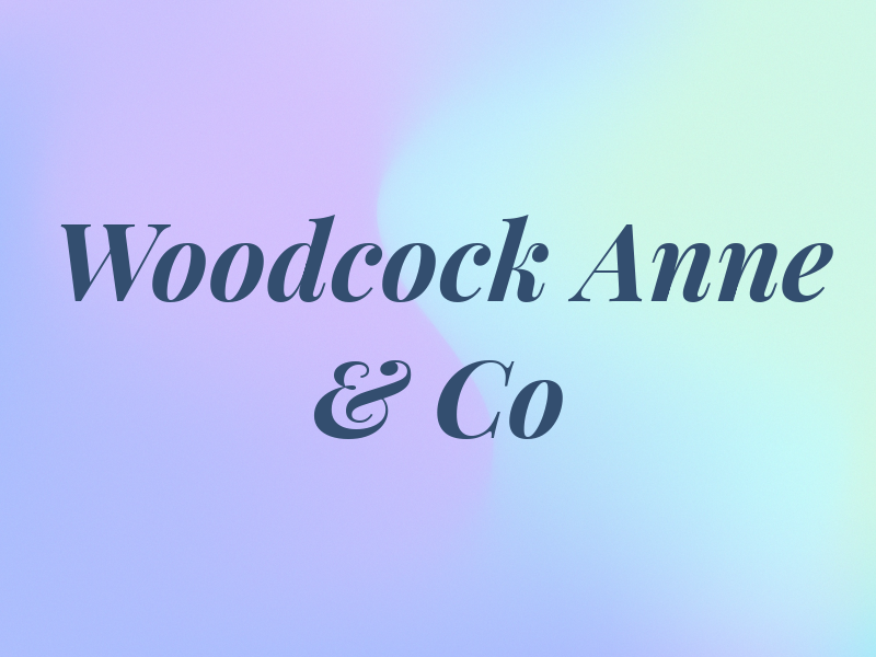 Woodcock Anne & Co