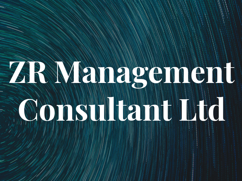 ZR Management Consultant Ltd